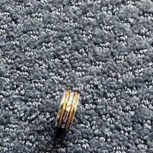 Gold and Silver Band Ring